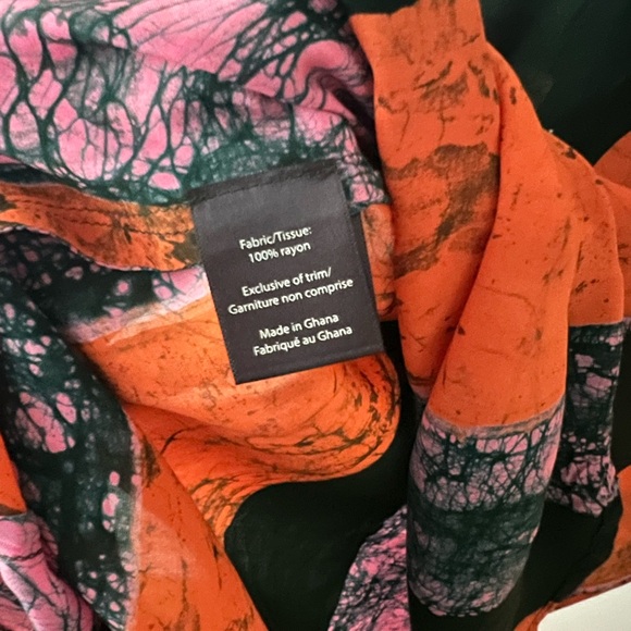 Osei-Duro Nonna Dress in Carmine XS - Picture 8 of 9